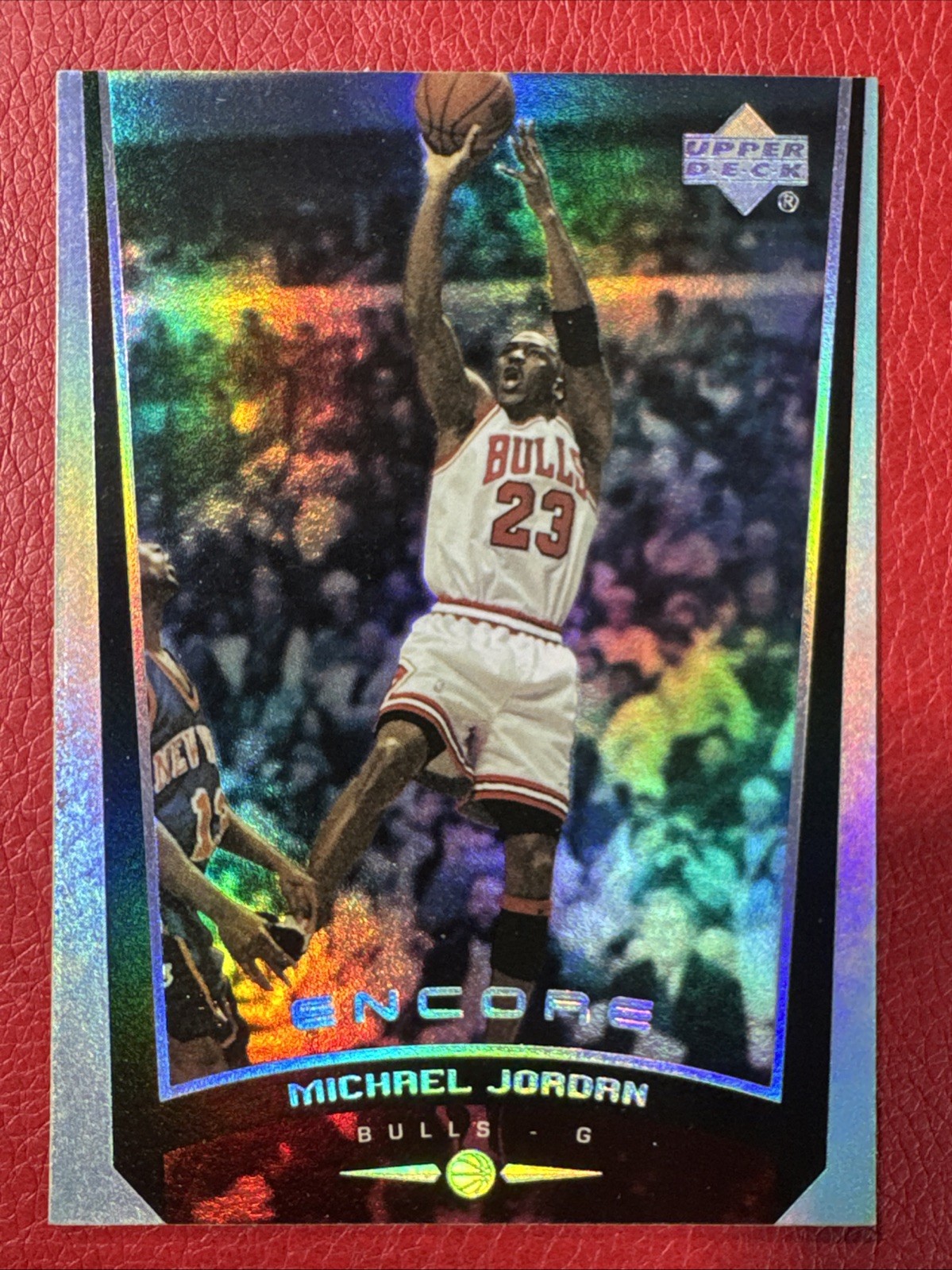 1998-99 Upper Deck Encore Michael Jordan # 98 Chicago Bulls Holo Foil