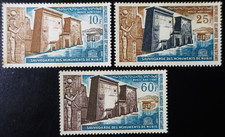 TIMBRES de MAURITANIE - POSTE AÉRIENNE PA N°37/39 MONUMENTS de NUBIE NEUF * MH