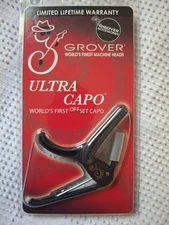 Grover GP750BL Ultra Capo™ Matte Black