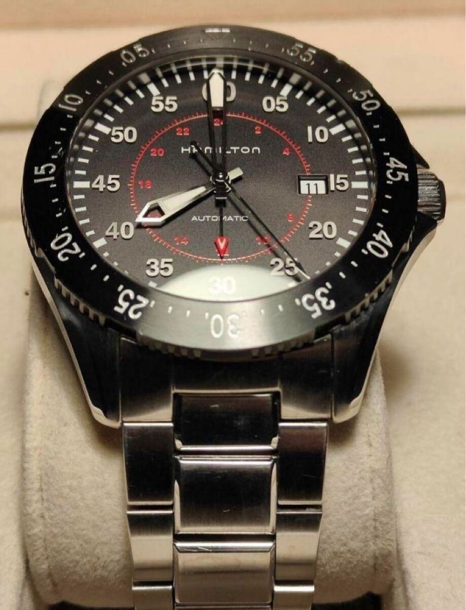Hamilton Khaki Aviation Pilot GMT Auto Watch from Japan View 3