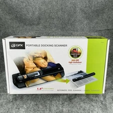 GPX Portable Docking Scanner PS803 New in Box 862