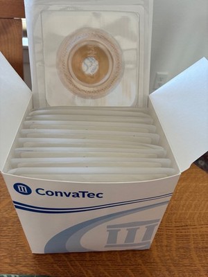 ConvaTec Sur Fit Natura Durahesive Convex Skin Barrier  7/8 1¾  Flange #413180