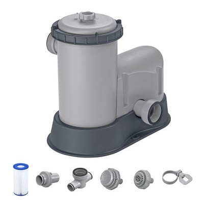 Bestway Flowclear 1,500 GPH 120V Above Ground Swimming Pool Water Filter Pump