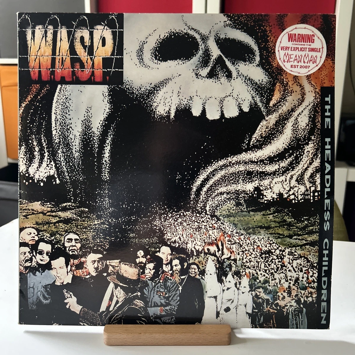 W.A.S.P. Near Mint (NM or M -) Grading 33 RPM Speed Vinyl Records