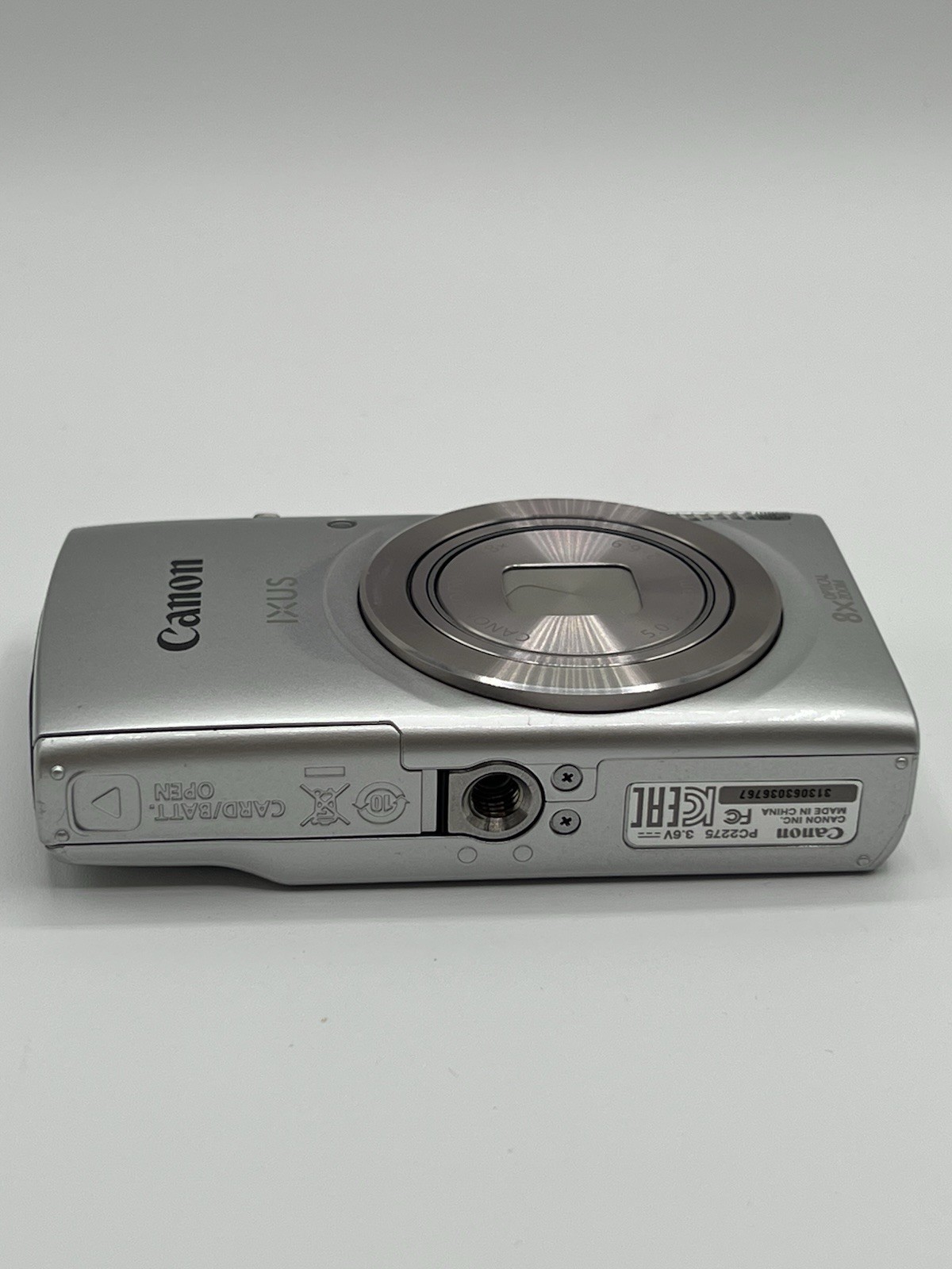 Canon IXUS 175 Silver 20MP CCD PowerShot ELPH IXY 180 Digital Camera image 7