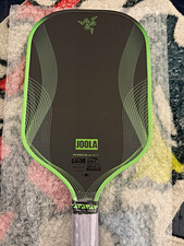 JOOLA Perseus IV 16mm Razer Edition Pickleball Paddle Black/Green