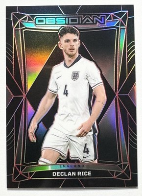2024-25 Panini Obsidian - Declan Rice #80 Electric Etch Red /12