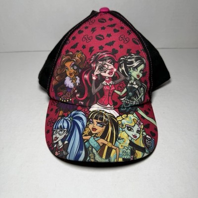 MONSTER HIGH SNAPBACK HAT CAP ADJUSTABLE ONE SIZE KIDS GIRLS 2016 MATTEL NEW NWT