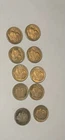 Roosevelt Dimes Lot of 10 10C Coins 1943-1964 Circulated