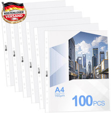 100Er Prospekthüllen A4 Stabil, Klarsichthü...