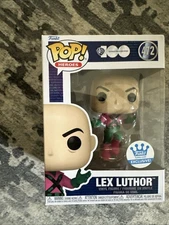 Funko Pop Heroes DC WB100 - Lex Luthor #472 Funko Shop Exclusive sticker