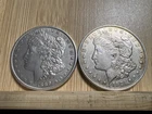 Lot of 2 Morgan Silver Dollars 90% 1889, 1921 D