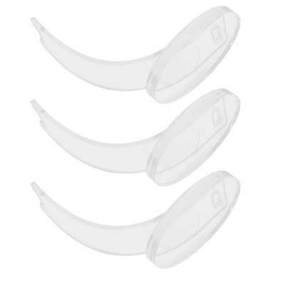  3 Pcs Einzelner Aufrechter Stiftständer Transparent Stifte Display Holder