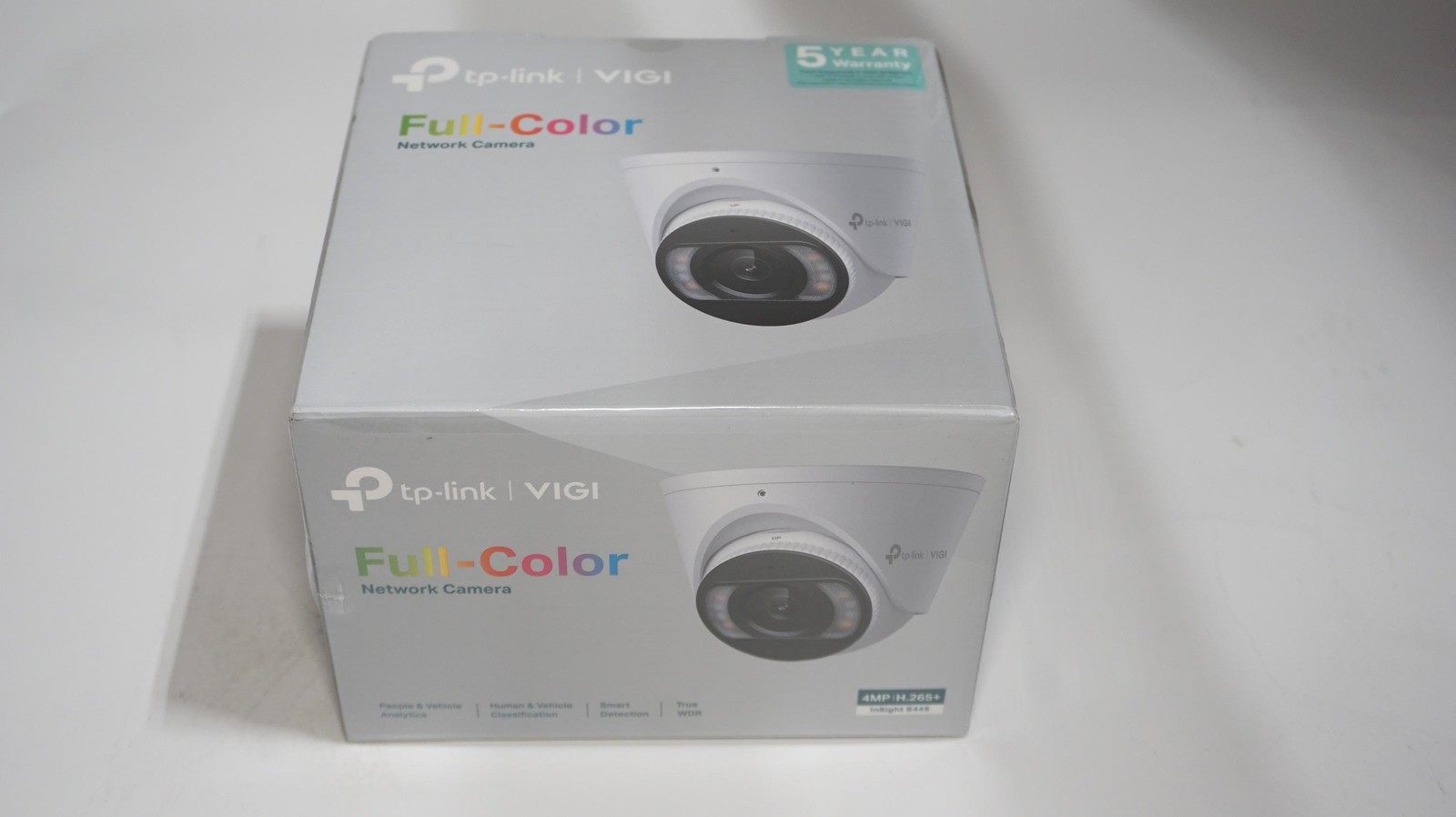 -=NEW=TP-LINK/VIGI INSIGHT S445 4MP FULL COLOR TURRET NETWORK CAMERA W/ANALYTICS