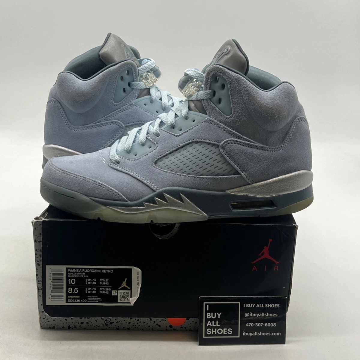 Jordan 5 Retro Blue Bird W for sale - eBay