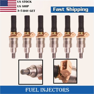 6pcs Fuel Injectors Fits 1984-1986 NISSAN MAXIMA 300ZX 3.0L V6 FJ696 16600-01P10