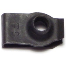 12 PCS 1/4-20 Regular Extruded U Nuts Sheet Metal Clip Nut Zinc Plated