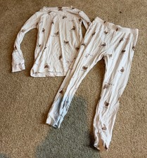 Little Sleepies Bamboo Viscose Two-Piece Pajama Set Chicken Print