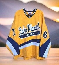 Herb Brooks Arena Vintage Game Used Lake Placid Hockey Jersey ● Mens Medium