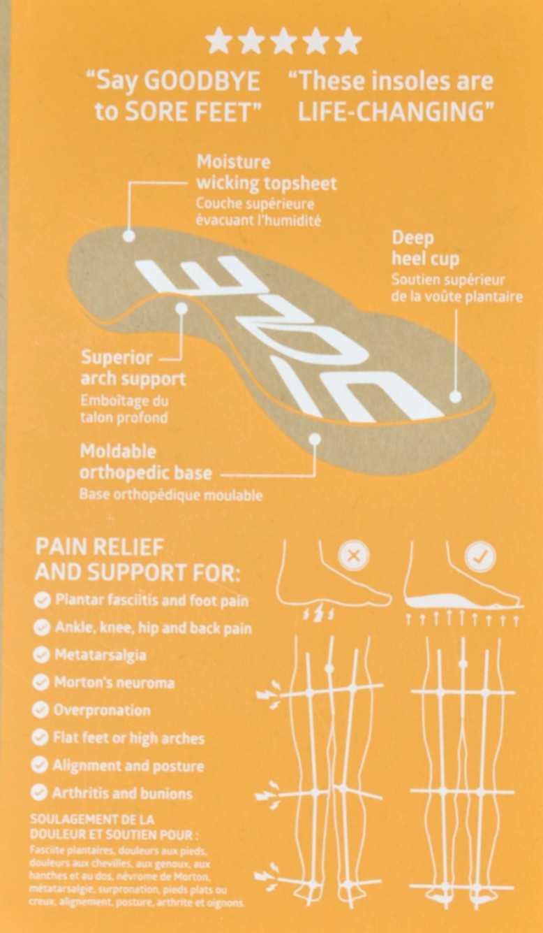 Sole Insoles Performance Medium with Met Pad Men Size 9 Women 11 NEW Open Box