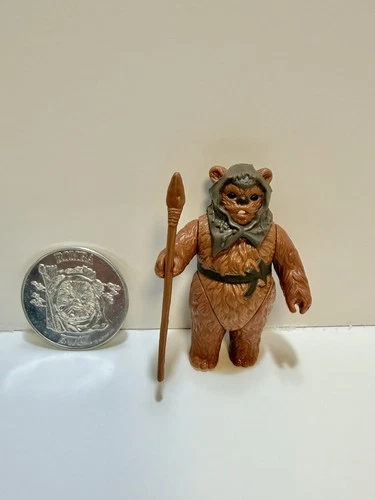 Vtg Star Wars POTF Last-17 Romba Complete Action Figure 1985 w/ coin Kenner Mint