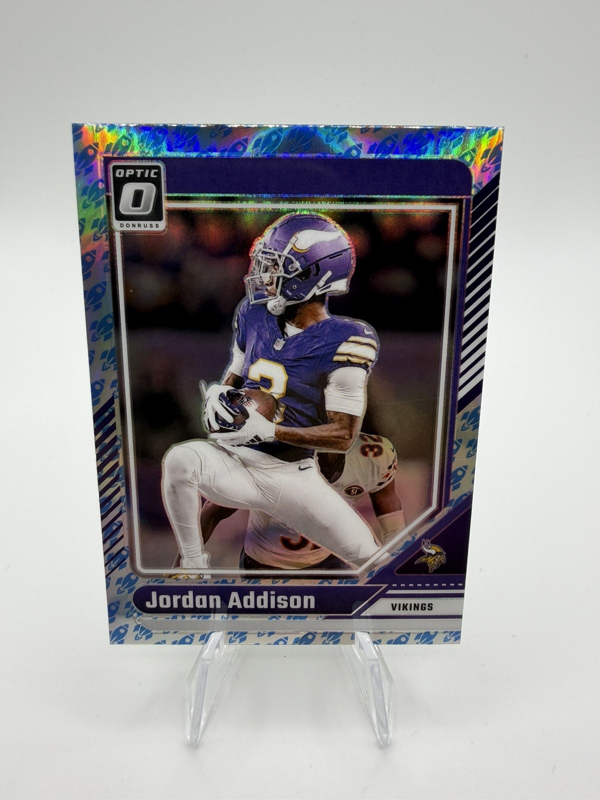2024 Panini Donruss Optic - Jordan Addison #129 Rocket Prizm