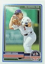2023 PANINI USA STARS & STRIPES #54 CAMDEN KOZEAL BASE CARD NM-MT