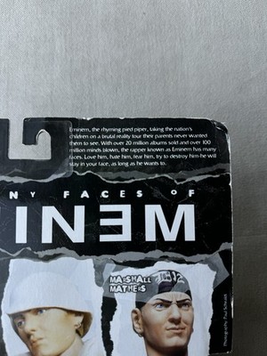 SEALED Eminem 2001 My Name Is Slim Shady Art Asylum Psycho Toyz