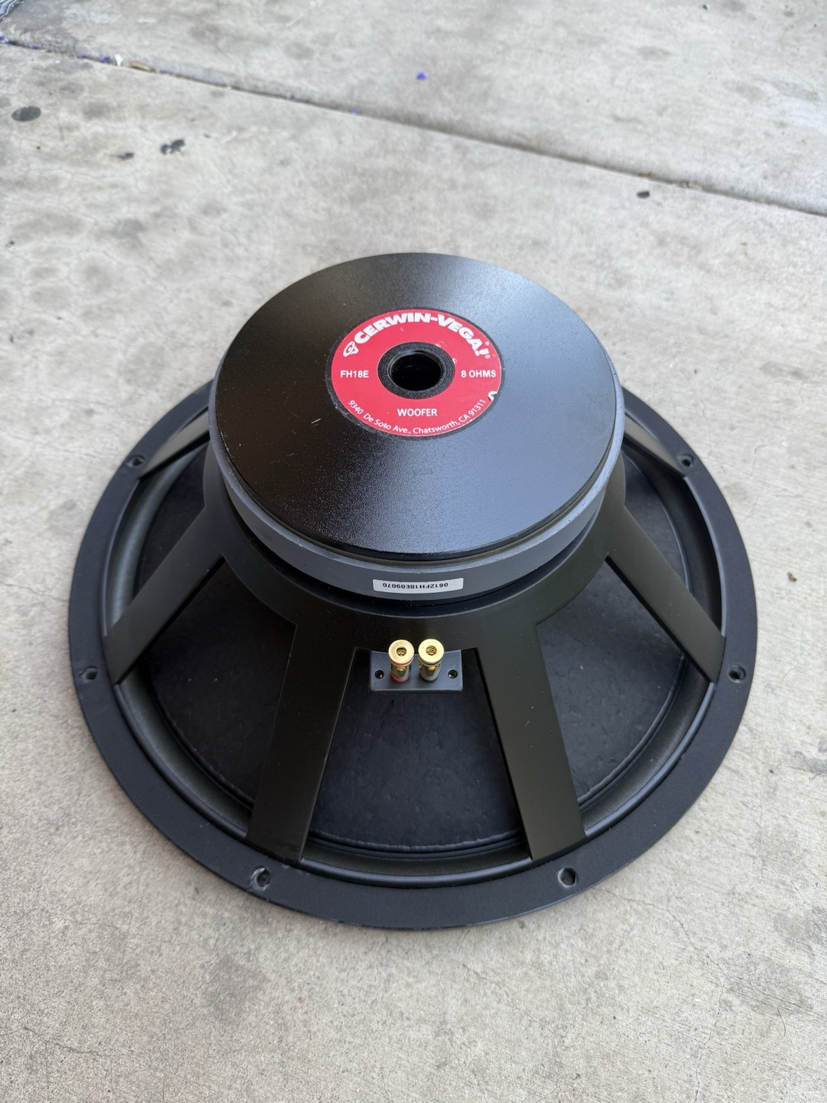 Cerwin Vega FH18E 18” subwoofer