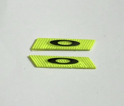 OAKLEY SUTRO  SUNGLASSES REPLACEMENT SIDE LOGO ICON RETINA BURN GREEN SET TEMPLE