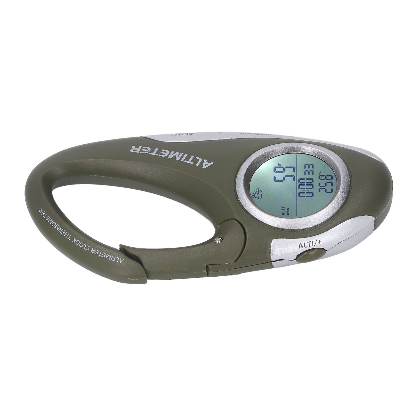 Digital Altimeter Barometer Multifunctional ABS Housing Backlight Altitude