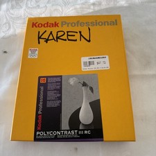 Vintage Kodak Professional Paper Polycontrast III RC 8x10 100 Sheets Glossy