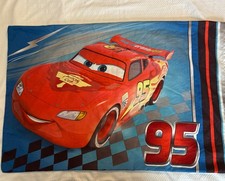 Disney Pixar Cars Movie Twin Standard Pillowcase Reversible McQueen  Mater