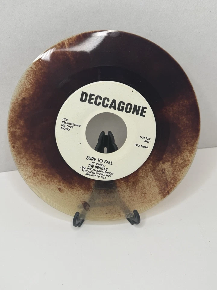BEATLES: money / sure to fall DECCAGONE 7" Single 45 RPM Foto 4 de 4