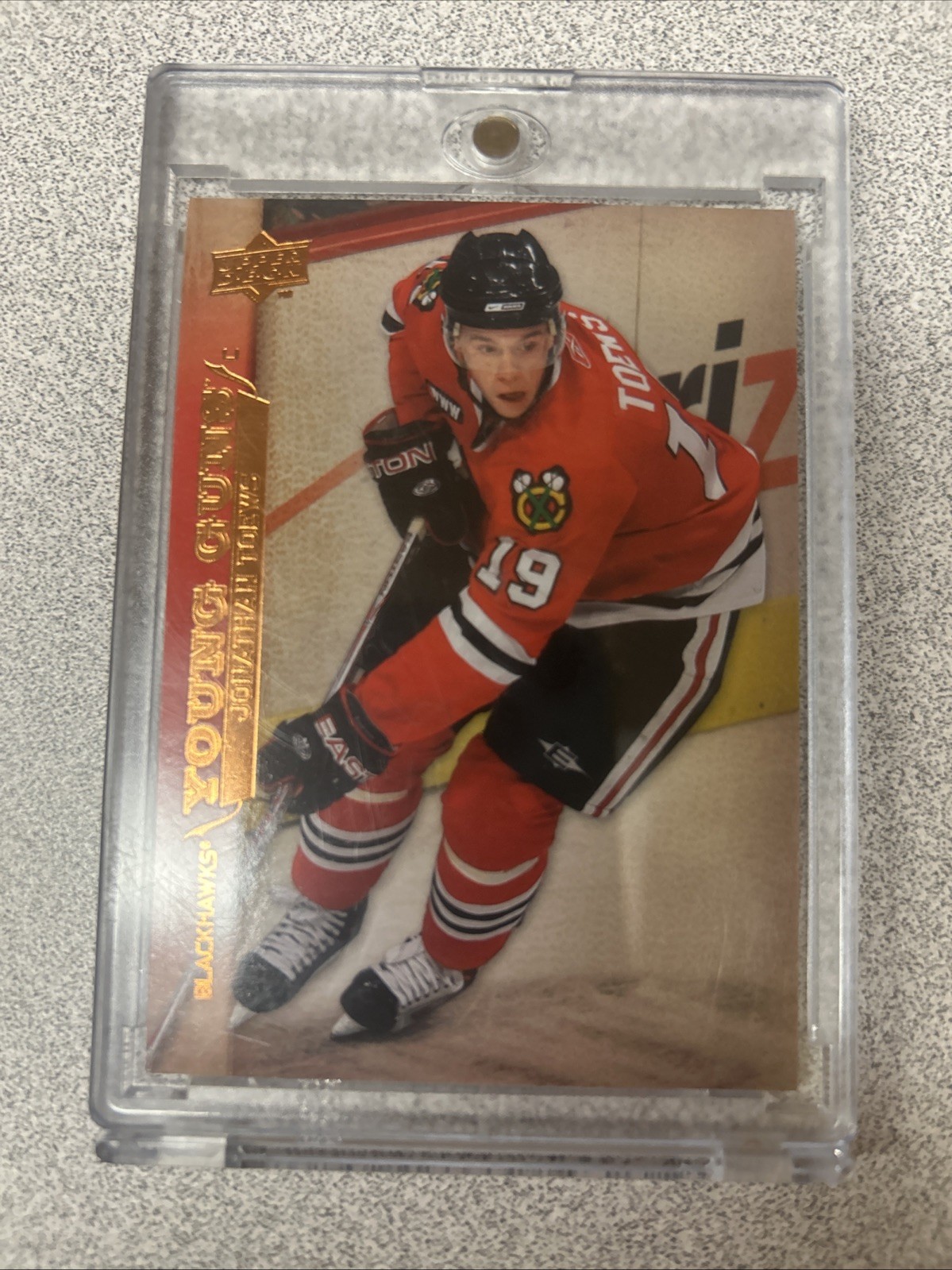 JONATHAN TOEWS 2007-08 UPPER DECK #462 ROOKIE YOUNG GUNS RC BLACKHAWKS