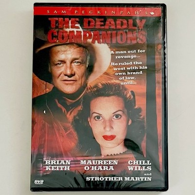 THE DEADLY COMPANIONS DVD 1961 Movie- Sam Peckinpah Brian Keith Maureen O'Hara
