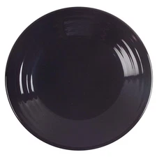 Homer Laughlin  Fiesta Black  Luncheon Plate 220620