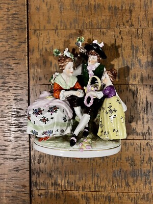 Stunning 19th-Century Meissen Porcelain Figurine!