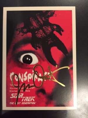 STAR TREK TNG NEXT GEN PORTFOLIO PRINTS S1/S2 */125 SIGNED SINGLE CARD SELECTION