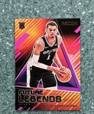 Victor Wembanyama Future Legends 2023-24 RECON OPTIC PURPLE /75 RARE SSP Card