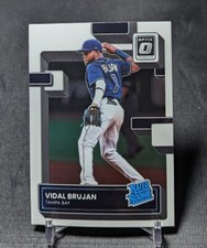 Vidal Brujan Base Rated Rookie RC 2022 Donruss Optic Card #38 Tampa Bay Rays