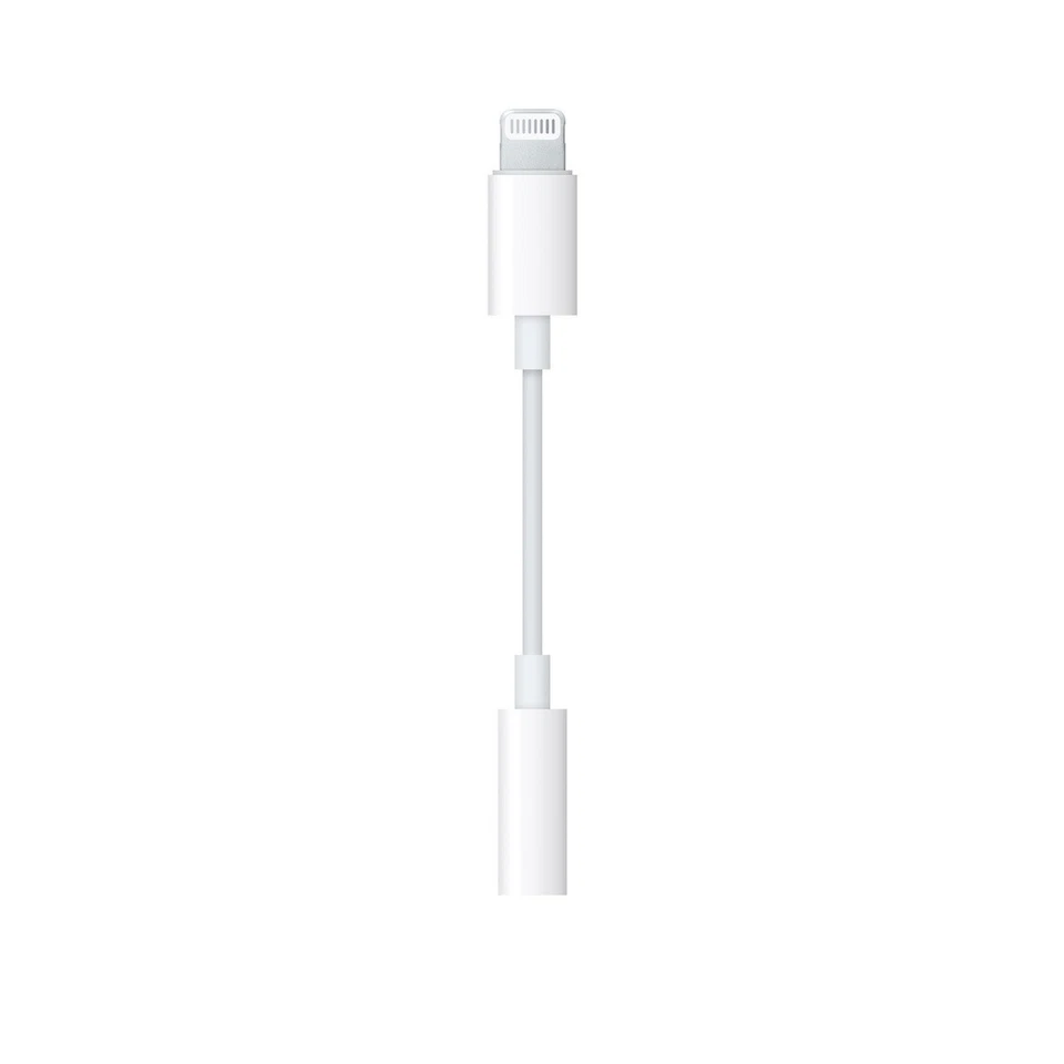 Original Apple Lightning to 3.5mm Headphone Jack Adapter iPhone 12 XS Max X 8 7 - Image 2 of 4
