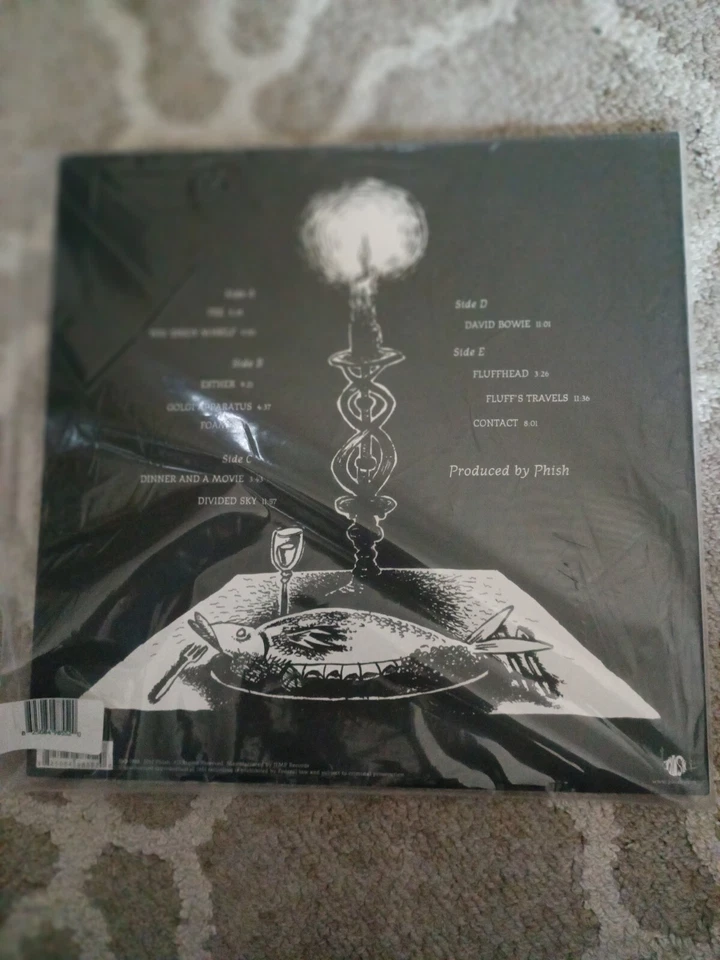 Phish Junta Vinyl Sealed Mint 2012 3LP 180 g Pressing White Label Deluxe Edition Foto 2 de 4