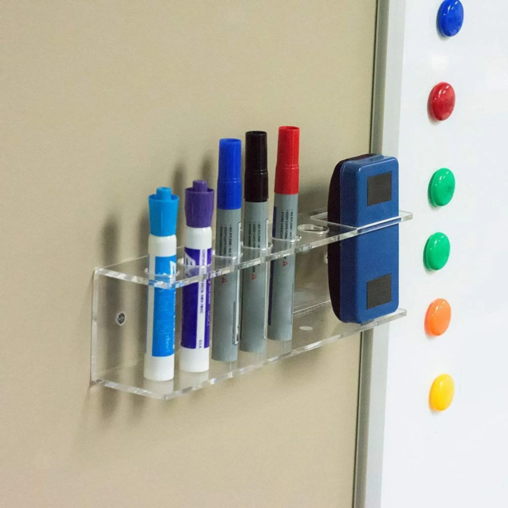 Wall pen holder outlet
