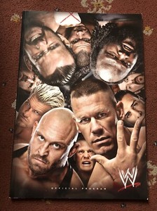 Programme Officiel WWE 2015 - Magazine Avec Poster John Cena - Collection