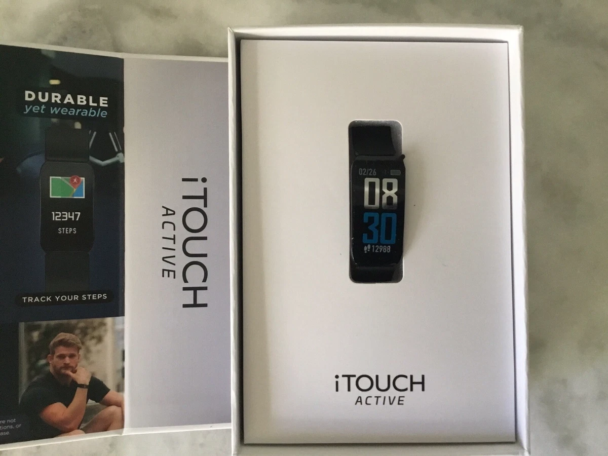 iTouch Active Smartwatch Fitness Tracker Heart Rate BRAND NEW