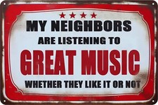 Vintage Man Cave Garage Funny Tin Metal Signs Home D cor Wall Art 8x12