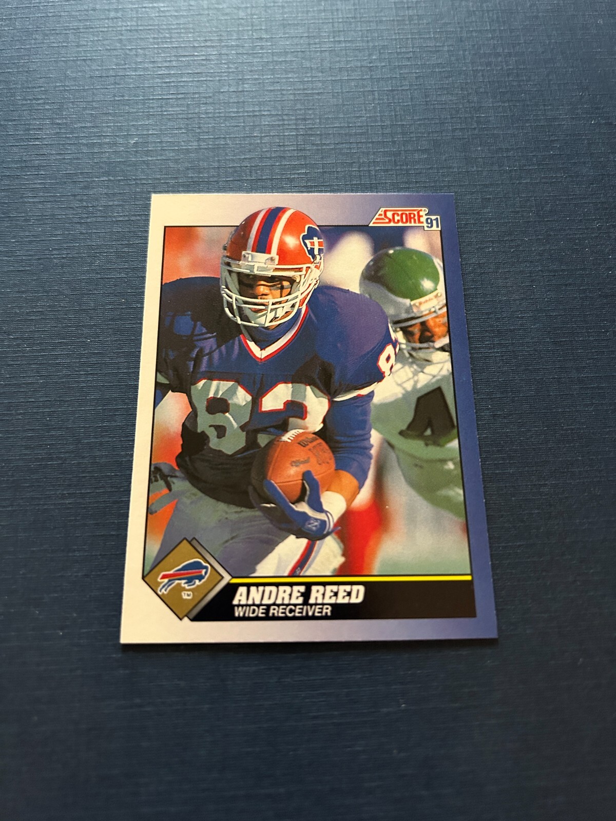 1991 Score Football Andre Reed #53 HOF Set Break NM-MT
