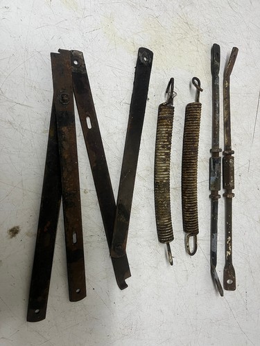 TRIUMPH HERALD VITESSE BONNET STAYS ADJUSTERS AND SPRINGS