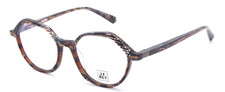 NEW J.F. REY JF 1519 0555 BROWN MARBLE AUTHENTIC FRAMES EYEGLASSES 50-16